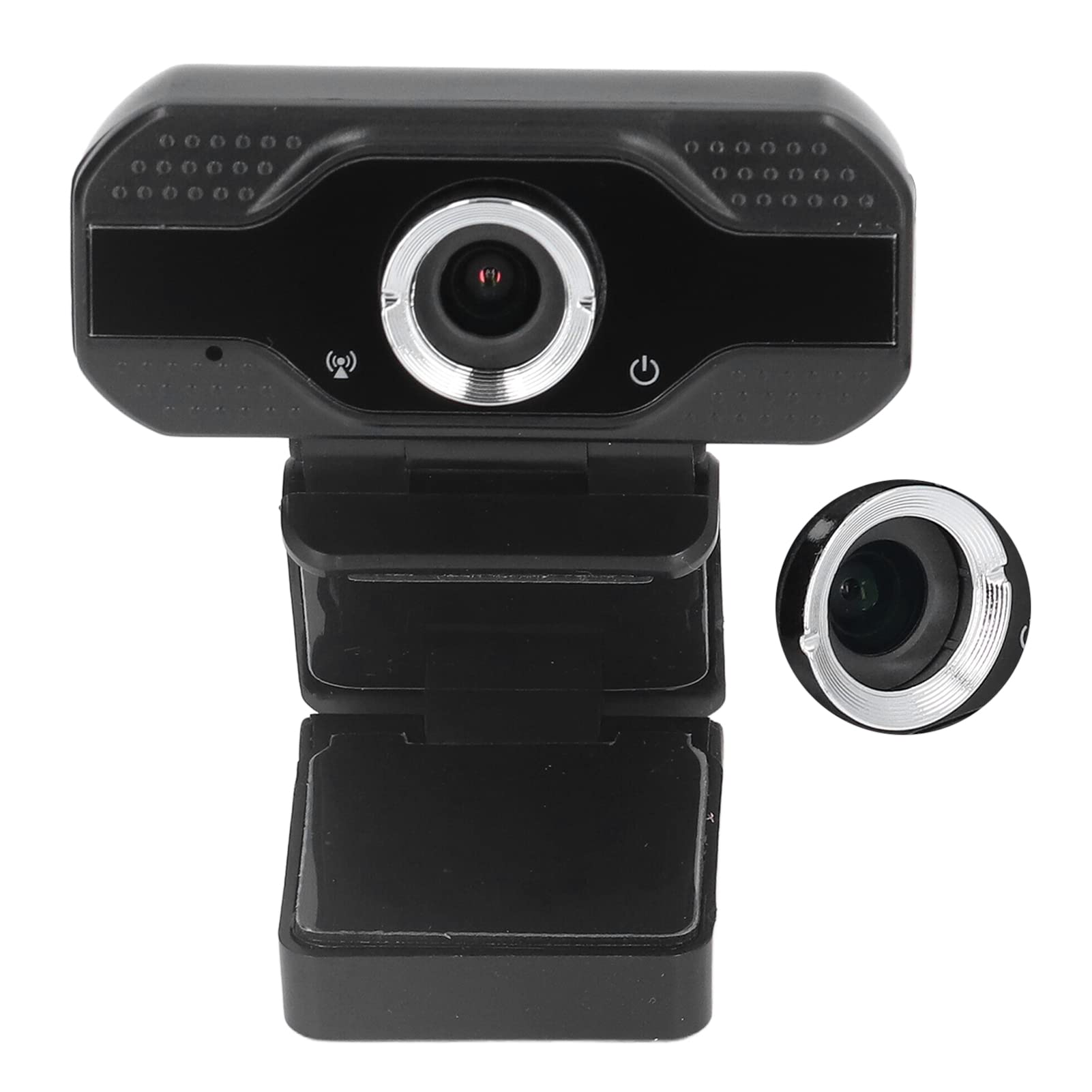 YWBL-WH 1080P HD Webcam for PC & Laptop - A1 Computer Camera with Built-in Microphone for Video Conferencing, Online Classes, Streaming & Gaming