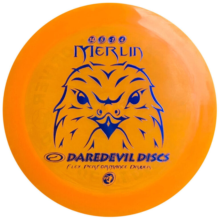 Daredevil Disc Golf Merlin (FP) Driver - Premium Frisbee Golf Disc for Distance & Accuracy - Perfect for Tournaments & Casual Play