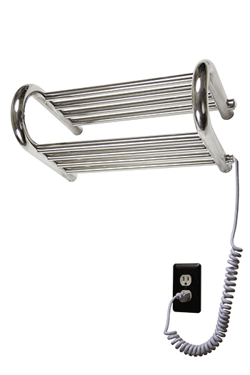 Myson WERD01 Hardwired or Plug-In Wall Mounted Towel Warmer - 18.1