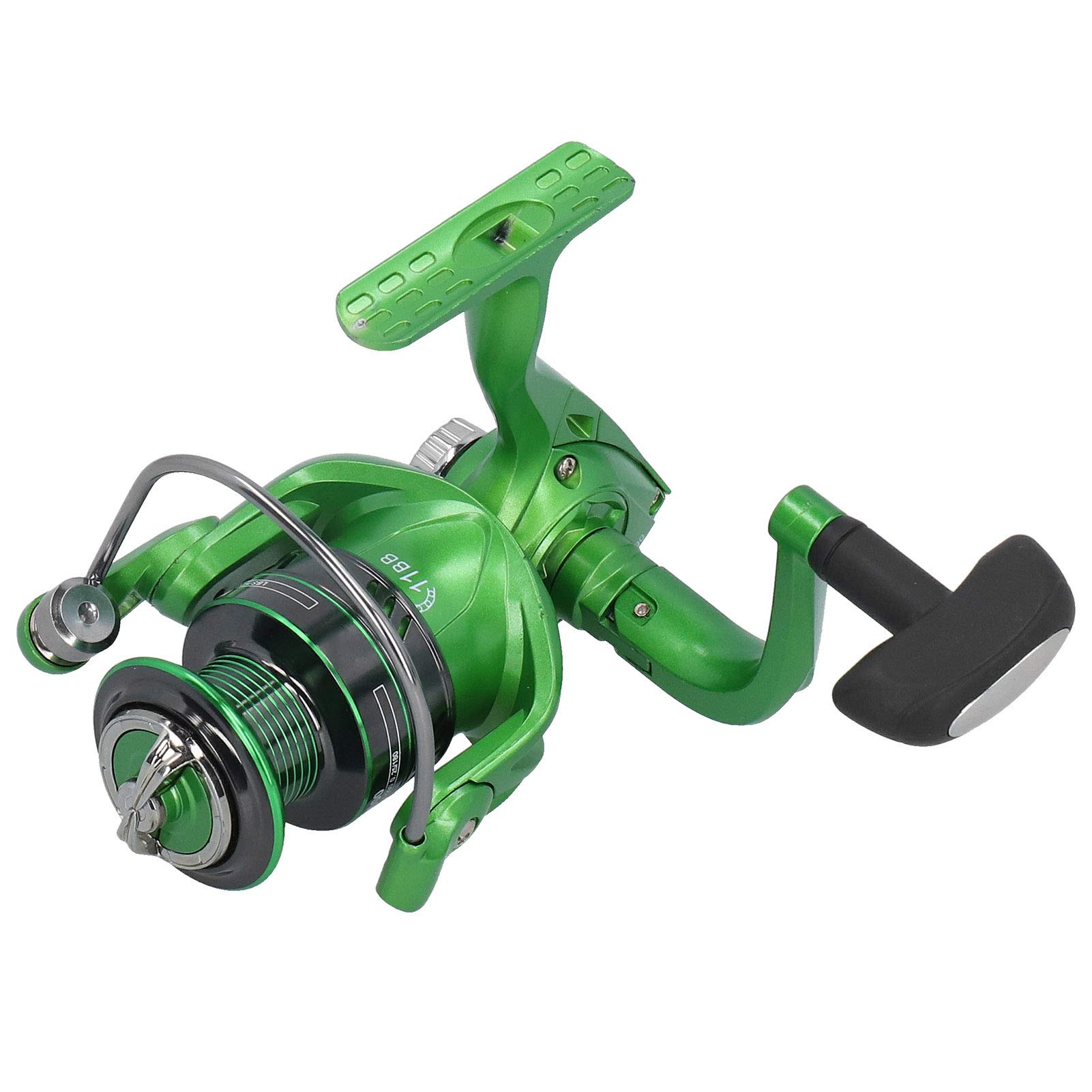 High Speed Metal Fishing Reel - Durable Comfortable Saltwater Spinning Reel for Rock Fishing & Sea Rod - Smooth Casting Fishing Accessories (MX1000) - Perfect for Surf Fishing, Pier Fishing & Deep Sea Angling