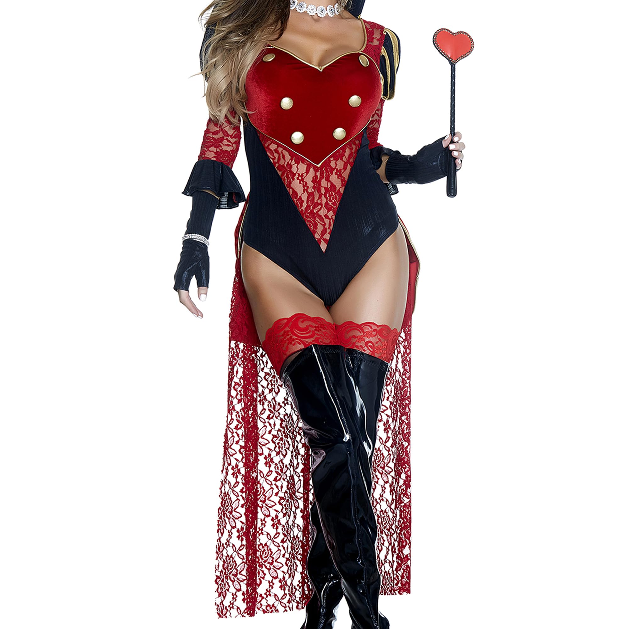 Royal Treatment Sexy Storybook Costume for Women - Elegant Fantasy Role Play Outfit for Halloween, Cosplay & Romantic Nights
