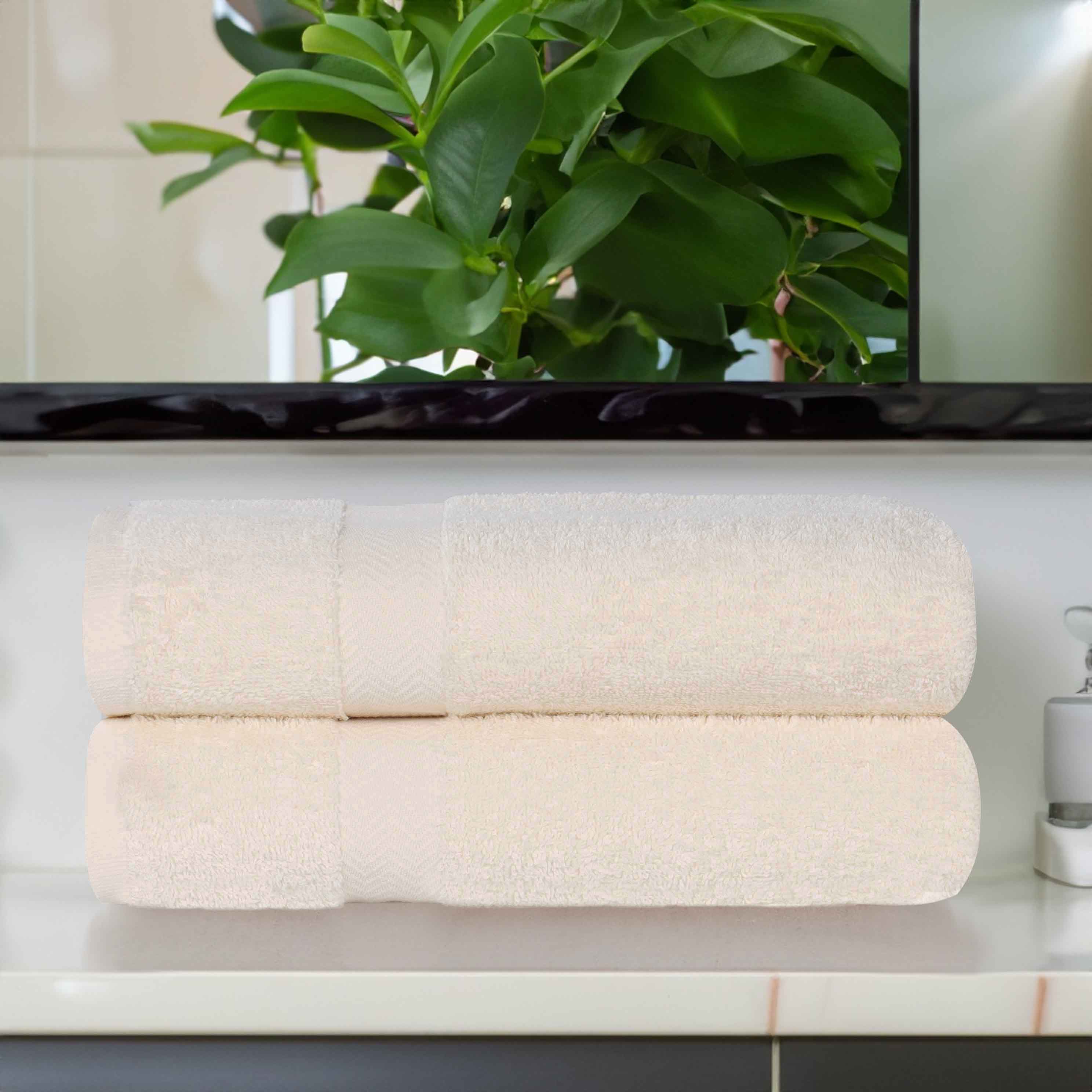 Franklin Eco-Friendly Organic Cotton 2-Piece Bath Sheet Set | Ultra Soft & Absorbent Towels for Spa, Beach & Luxury Bathroom Use