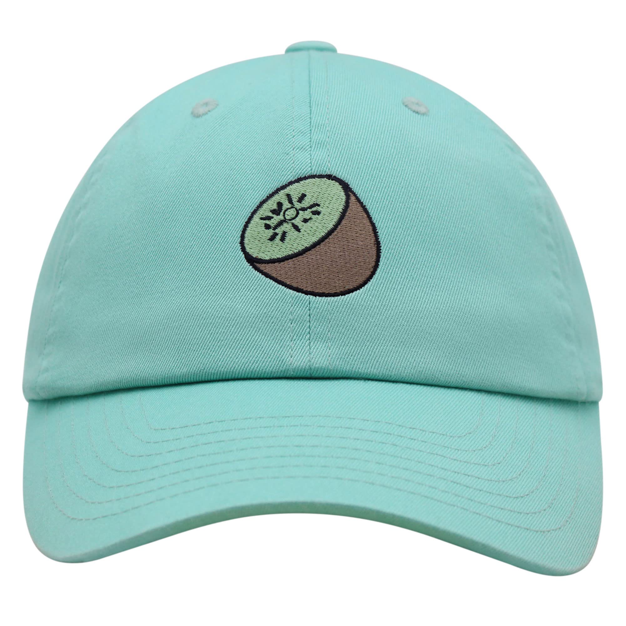 JPAK Kiwi Premium Dad Hat - Embroidered Baseball Cap with Fruit Design - Comfortable & Stylish for Outdoor Activities, Sports, and Casual Wear