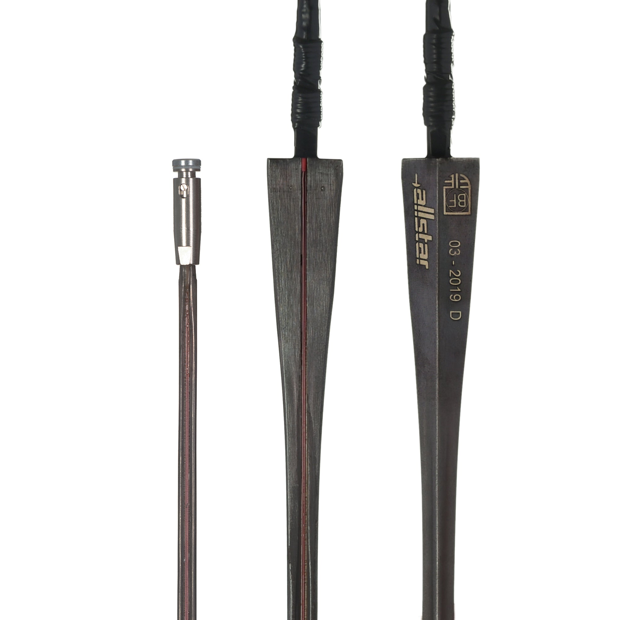 BF FIE Epee Blade - Black Predator Allstar Point - Premium Fencing Sword for Competitive Dueling & Training
