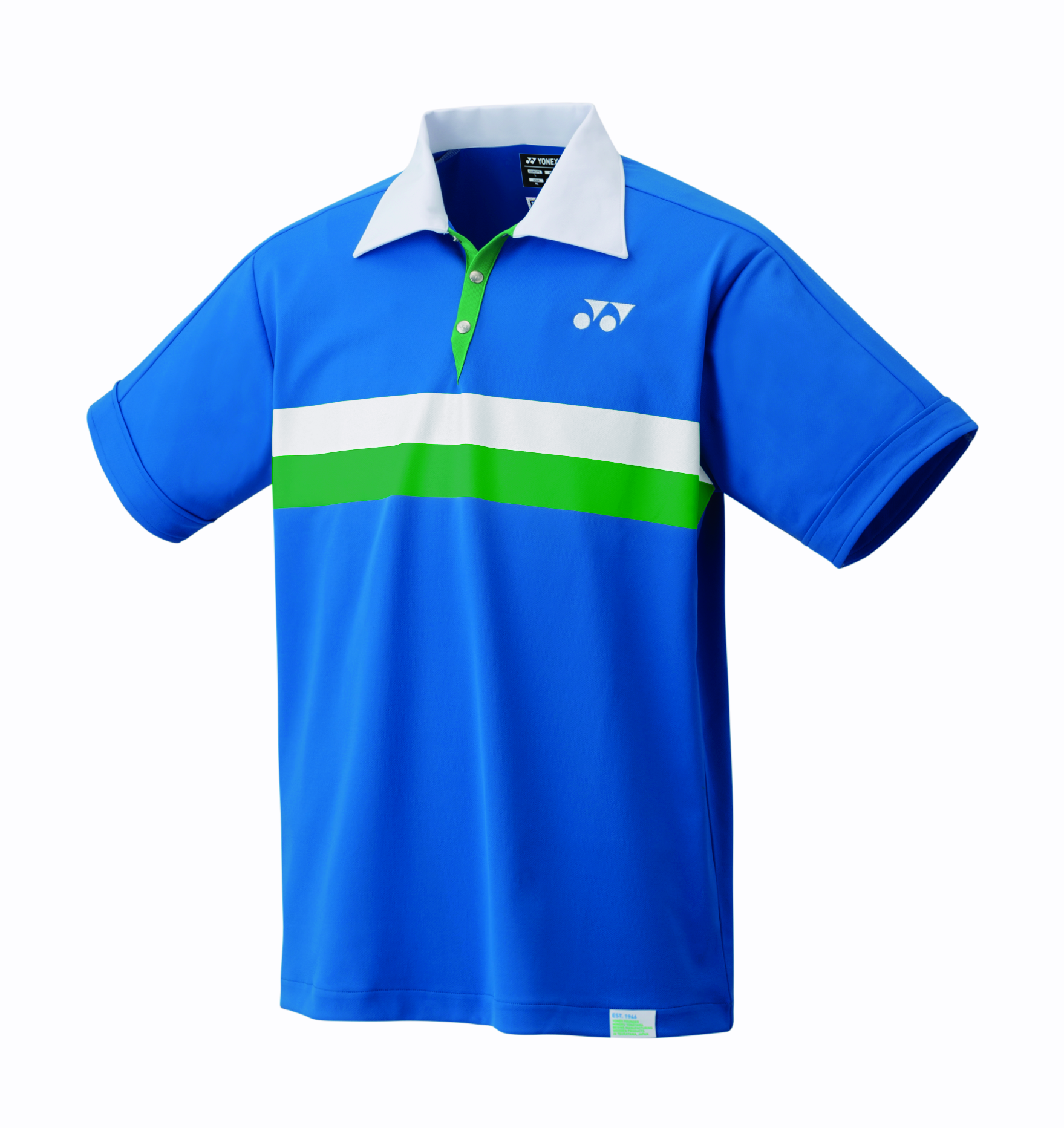 Yonex 75th Anniversary Men's Performance Polo Shirt - Breathable Quick-Dry Golf Tennis Shirt for Men, Blue | Ideal for Golf, Tennis & Casual Wear