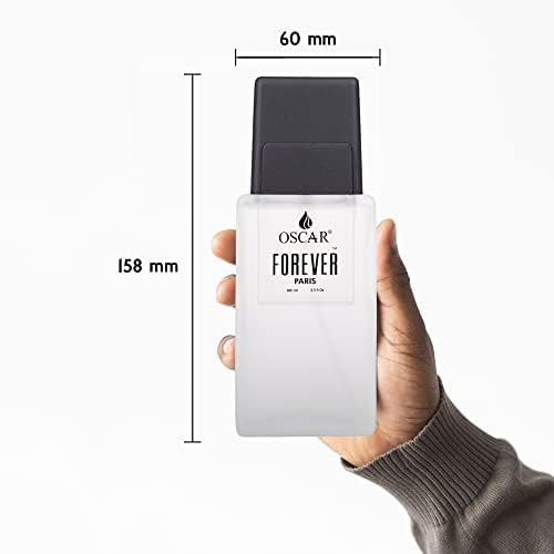 Forever Paris Men's Cologne - Premium Woody Aromatic Perfume for Men - 100ml Eau de Toilette Spray - Perfect for Date Night, Office & Special Occasions