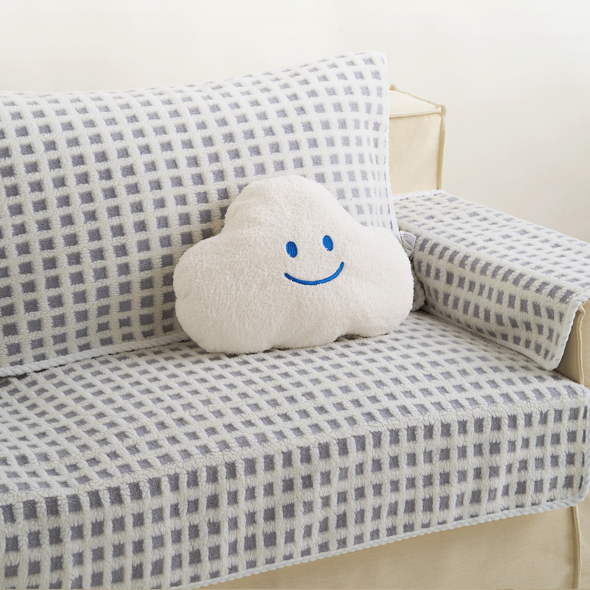 Joyful Nimbus Sofa Pillow - Soft & Comfortable Cushion for Living Room, Bed, or Office - Perfect for Relaxing, Decorating, and Adding Coziness to Any Space
