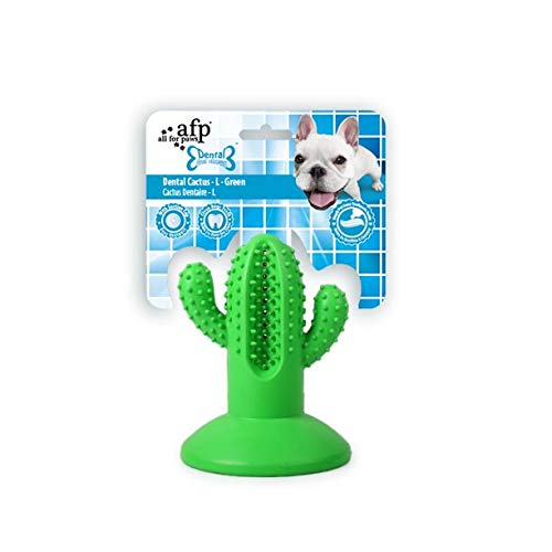 ALL FOR PAWS Indestructible Dog Chew Toys - Durable Natural Rubber Chew Sticks for Large & Aggressive Chewers - Non-Toxic Puppy Toy for Tough Playtime & Training (Green)
