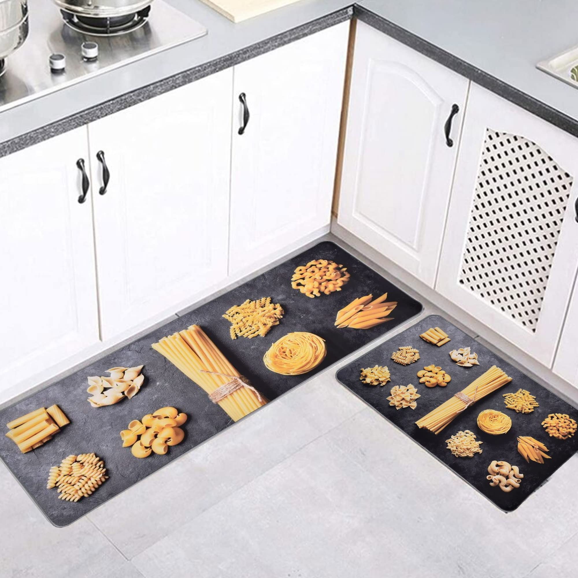 Anti-Fatigue Pasta Kitchen Runner Rug 47