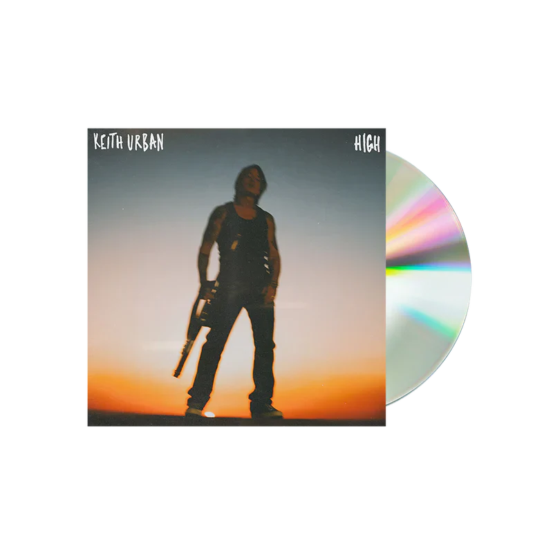 Keith Urban High CD - Country Music Album with Hit Songs - Perfect for Home Listening, Road Trips & Gifts for Country Fans