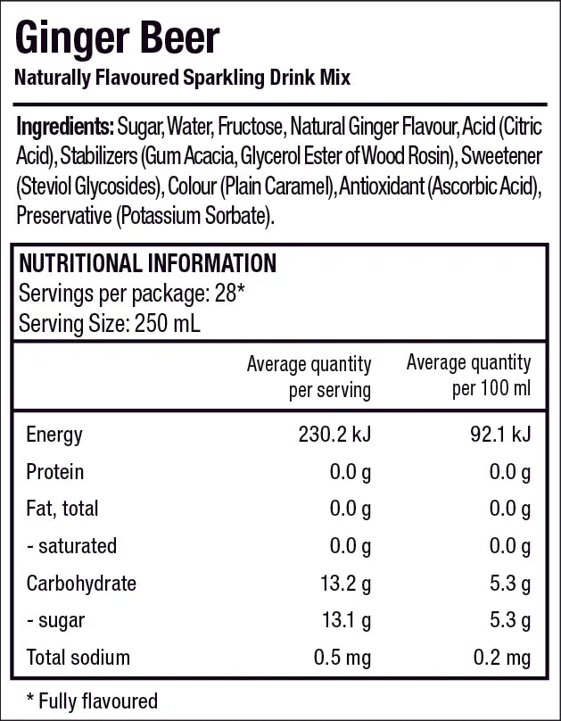 **Organic Ginger Beer - 12 Pack | Refreshing & Spicy | Perfect for Mocktails, Cocktails & Healthy Digestion**