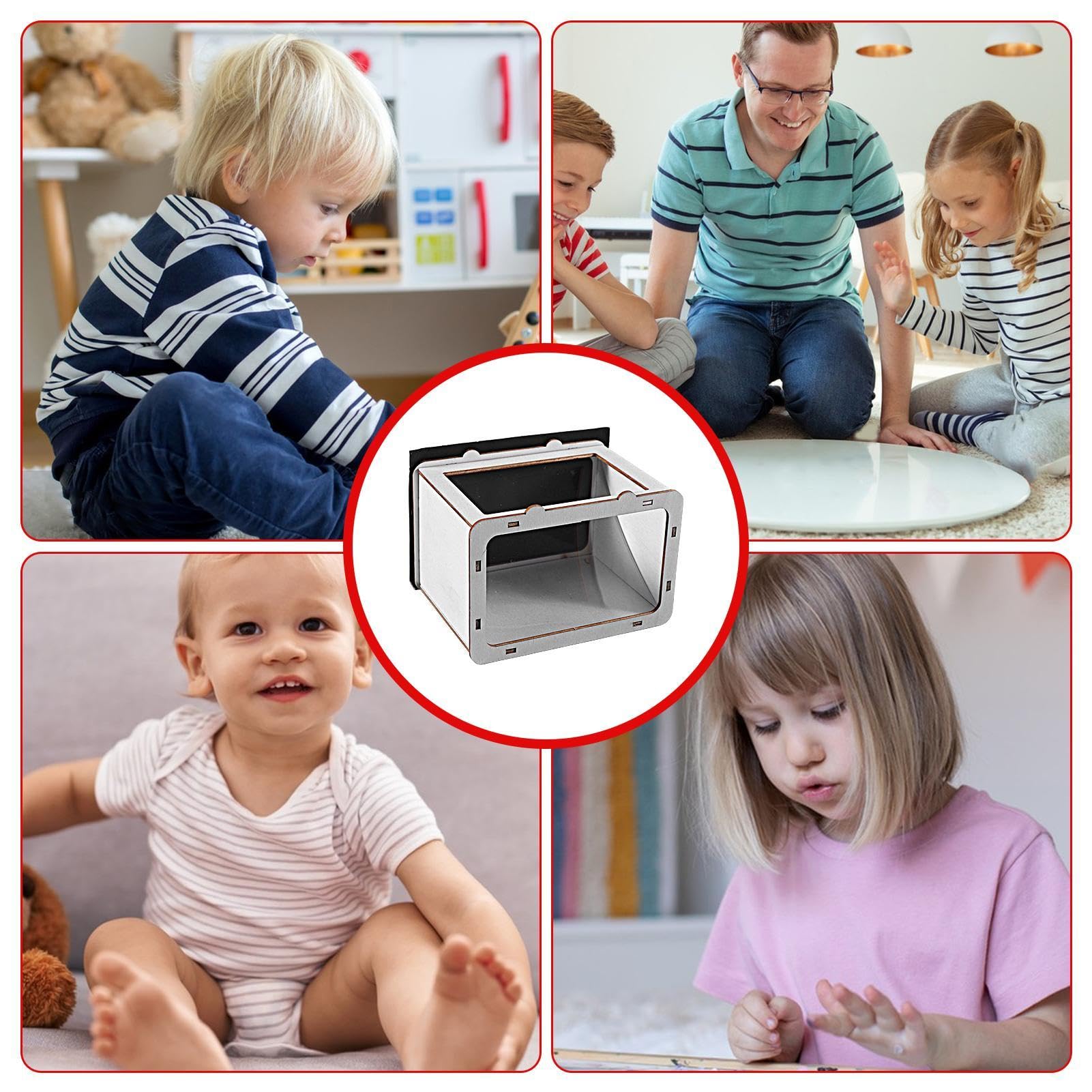 3D Holographic Projector Display Stand for Smartphones - Portable Hologram Viewer for Home Theater Entertainment, Parties, and Educational Presentations | Create Stunning Visual Effects for Movies, Gaming & STEM Learning