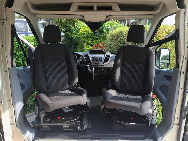Ford Transit Scopema Seat Swivel for 2013-2023 Models - 360 Degree Rotating Driver Seat for Comfort & Convenience - Perfect for Camping, Road Trips & Van Conversions