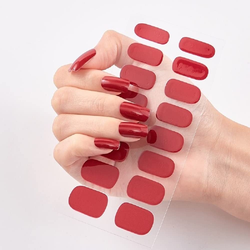 5 Sheet Self-Adhesive Nail Stickers Set - DIY Nail Art Decoration with Glitter, Sequins & Powder (CS-05) | Perfect for Home Manicure, Salon Nail Design & Party Nail Art