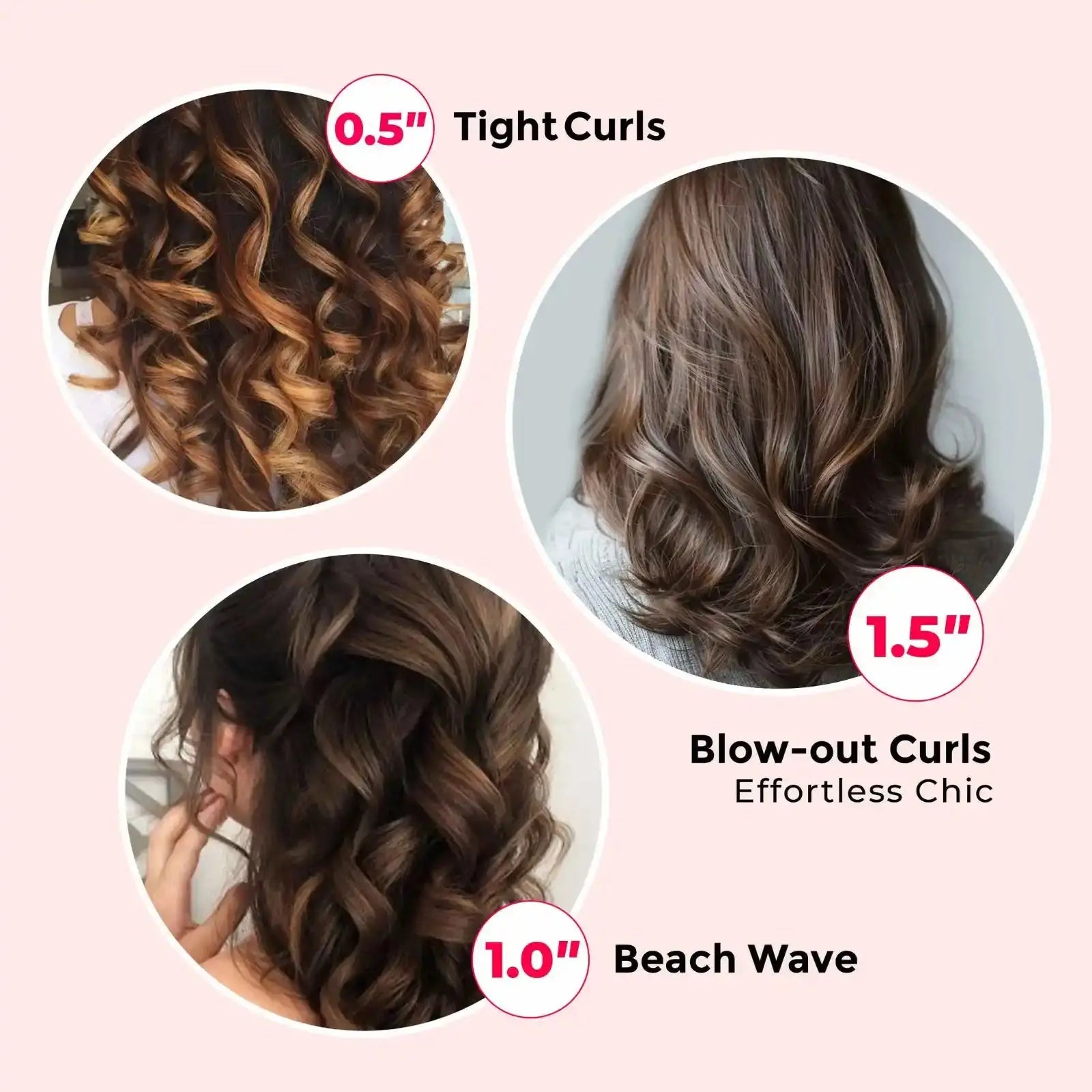 TYMO Cues Pink Hair Straightener Brush - 2-in-1 Flat Iron & Styler for Smooth, Shiny Hair at Home or Salon | Perfect for Daily Styling, Travel & Gifting