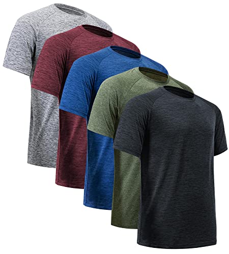5 Pack Black, Dark Grey, Dark Blue, Wine Red, Army Green