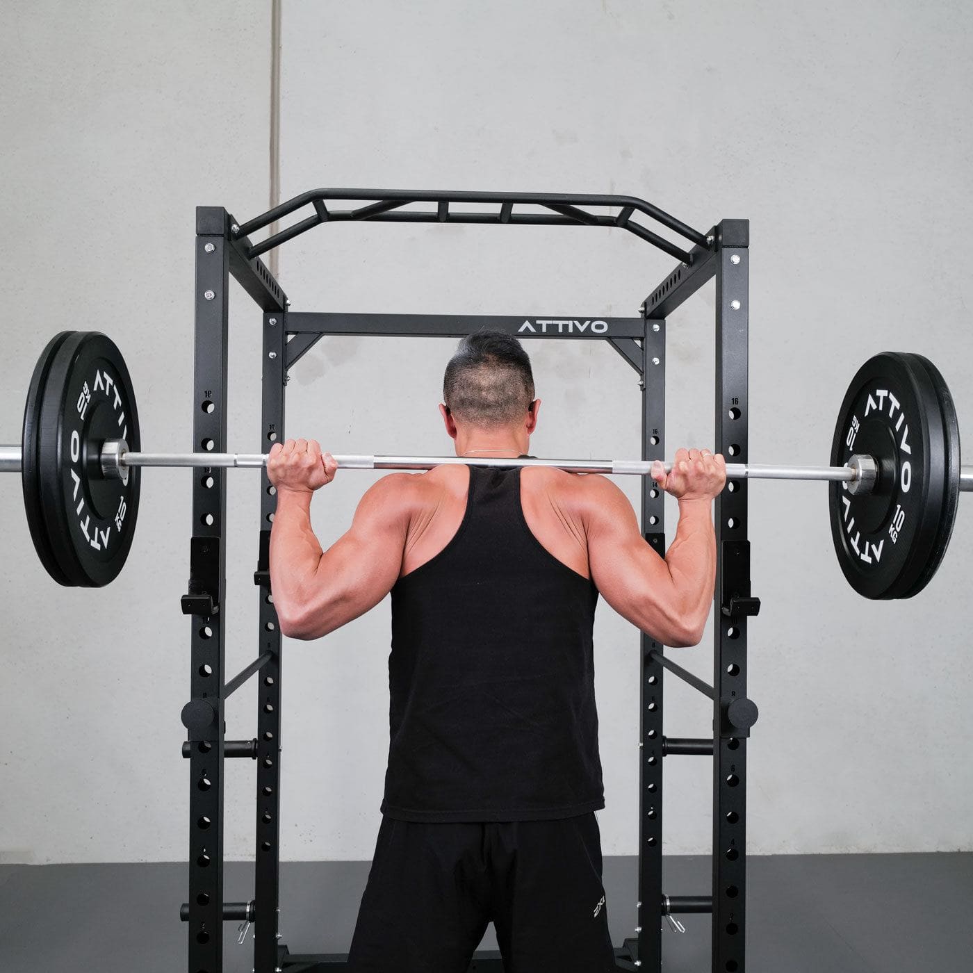 ATTIVO Ultimate L4 Garage Gym Package - Complete Home Workout Equipment Set for Strength Training & Fitness | Perfect for Home Gym, Garage Workouts & Personal Training