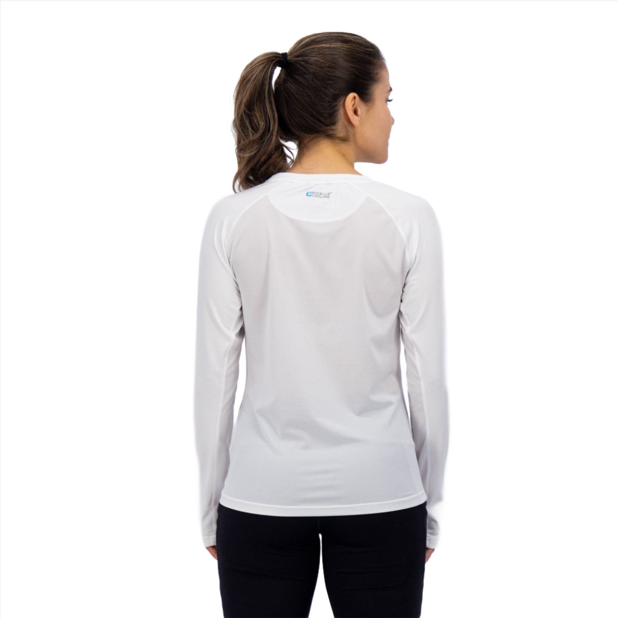 Women's Cooling Long Sleeve Shirt - Breathable UV Protection Moisture Wicking Top for Outdoor Activities, Yoga & Summer Travel