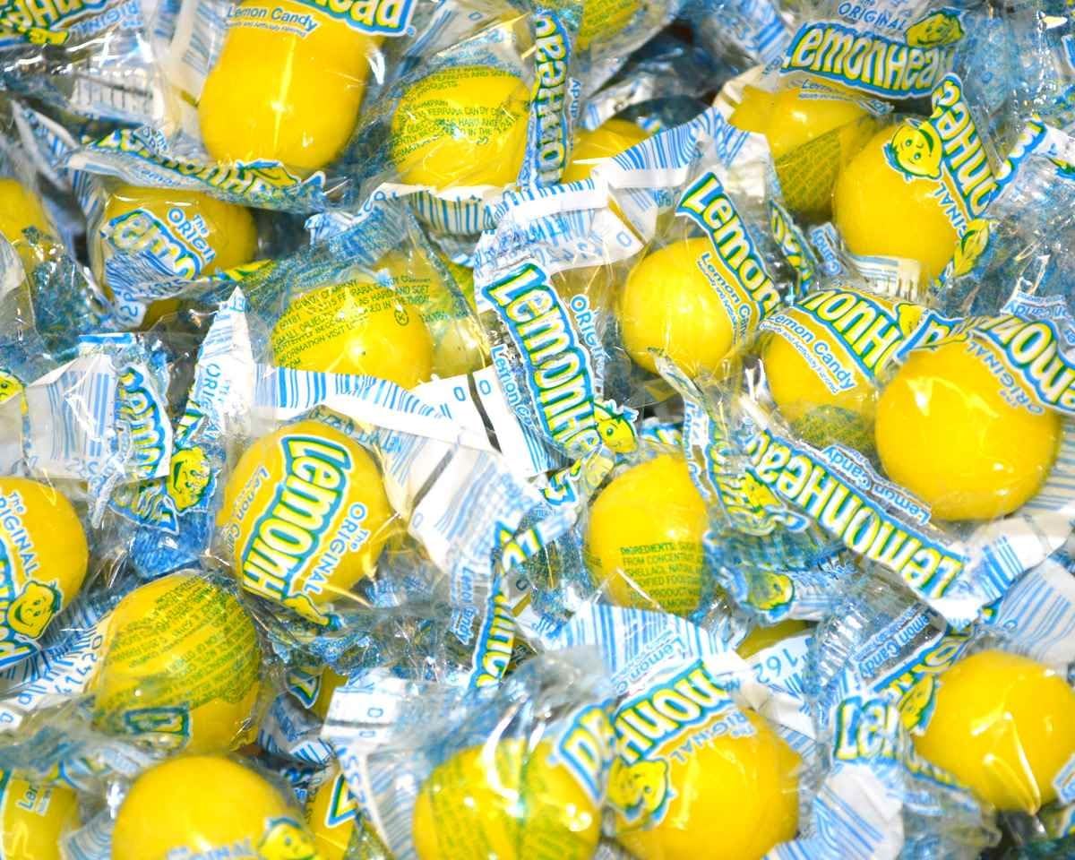 Bulk Lemonheads Candy - 5 lb Bag | Sour & Sweet Hard Candy for Parties, Baking, and Snacking | Wholesale Bulk Candy for Events, Holidays, and Gifts