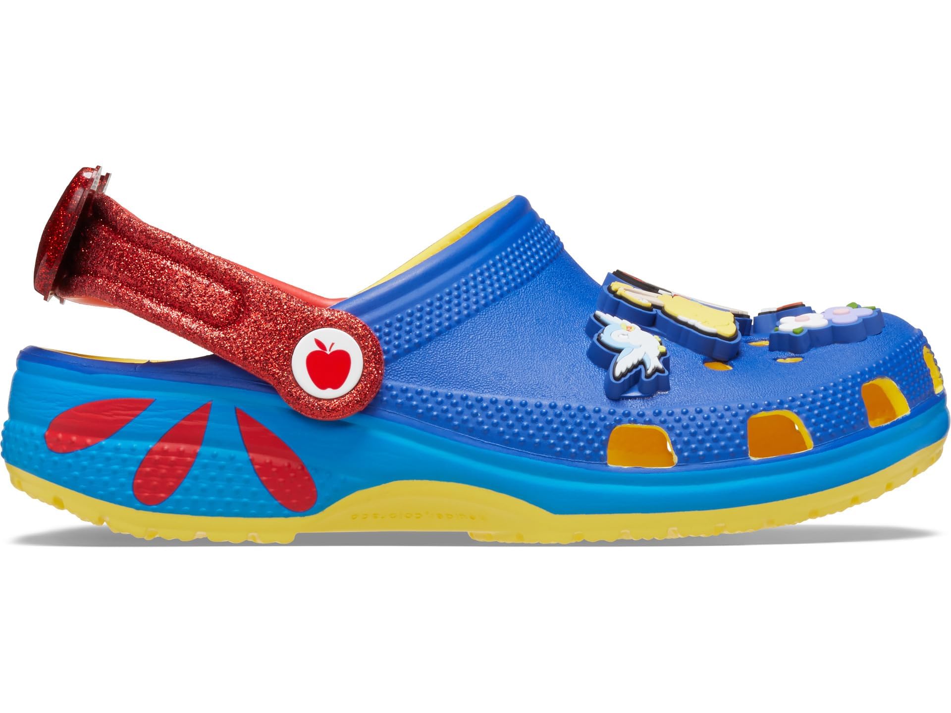 Disney Snow White Classic Clogs for Kids & Adults - Unisex Crocs Comfort Shoes for Indoor & Outdoor Wear, School, Beach, and Playtime