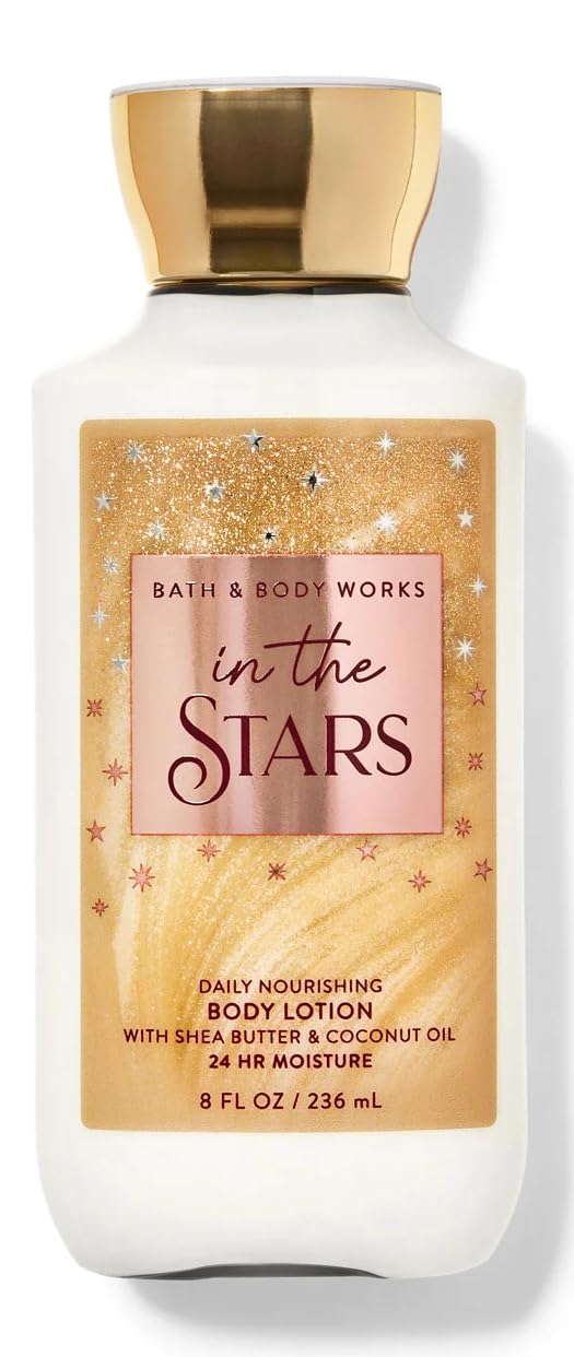 Bath & Body Works In the Stars Gift Set - Full Size Fragrance Mist, Body Wash, Body Cream & Lotion | Romantic Date Night, Self-Care Pampering, Birthday Gift for Her