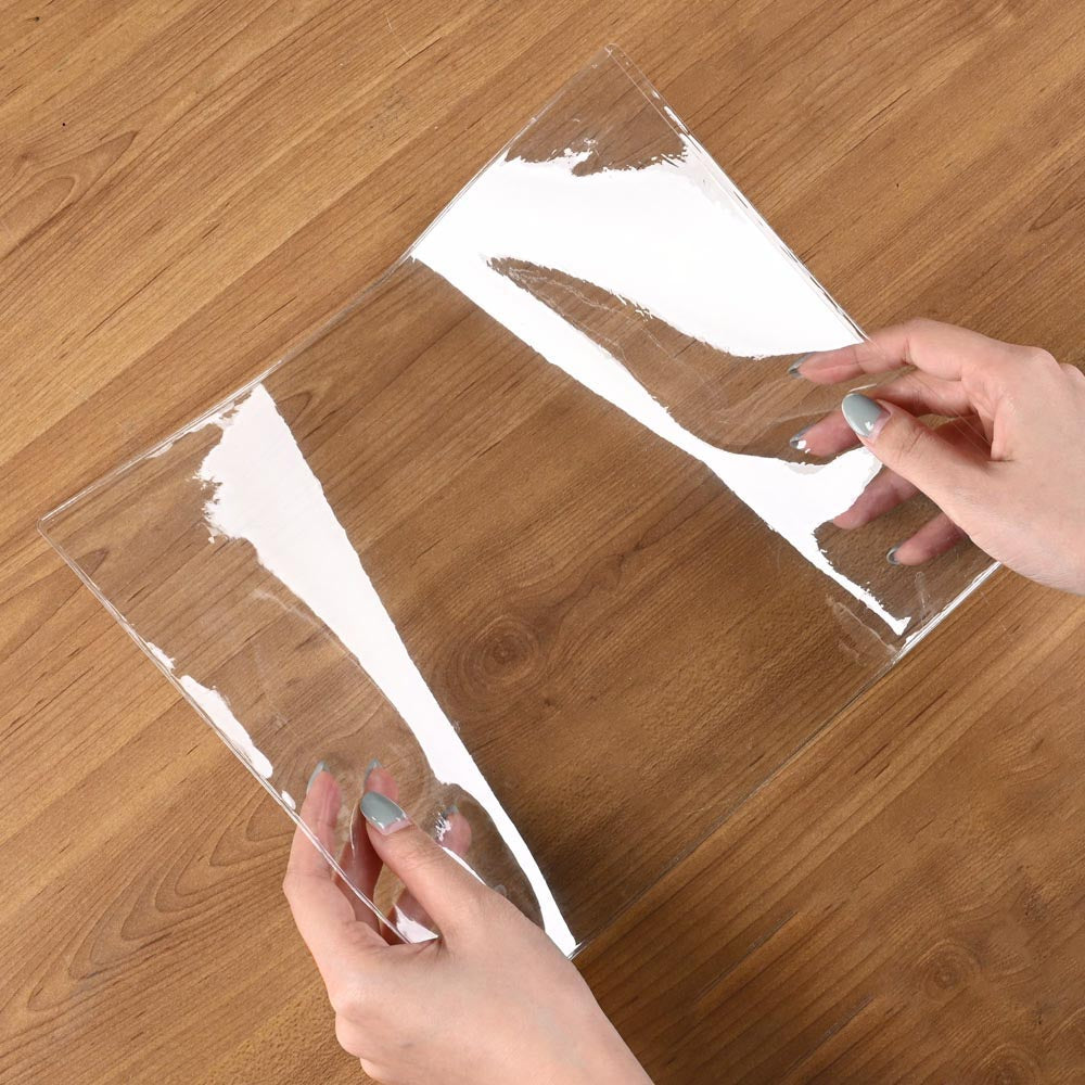 TheLAShop 8.5x14 Plastic Menu Covers - 30 Pack, Single Page Double-Sided View, Clear Restaurant Menu Protectors for Daily Use, Cafes, Diners & Catering Events