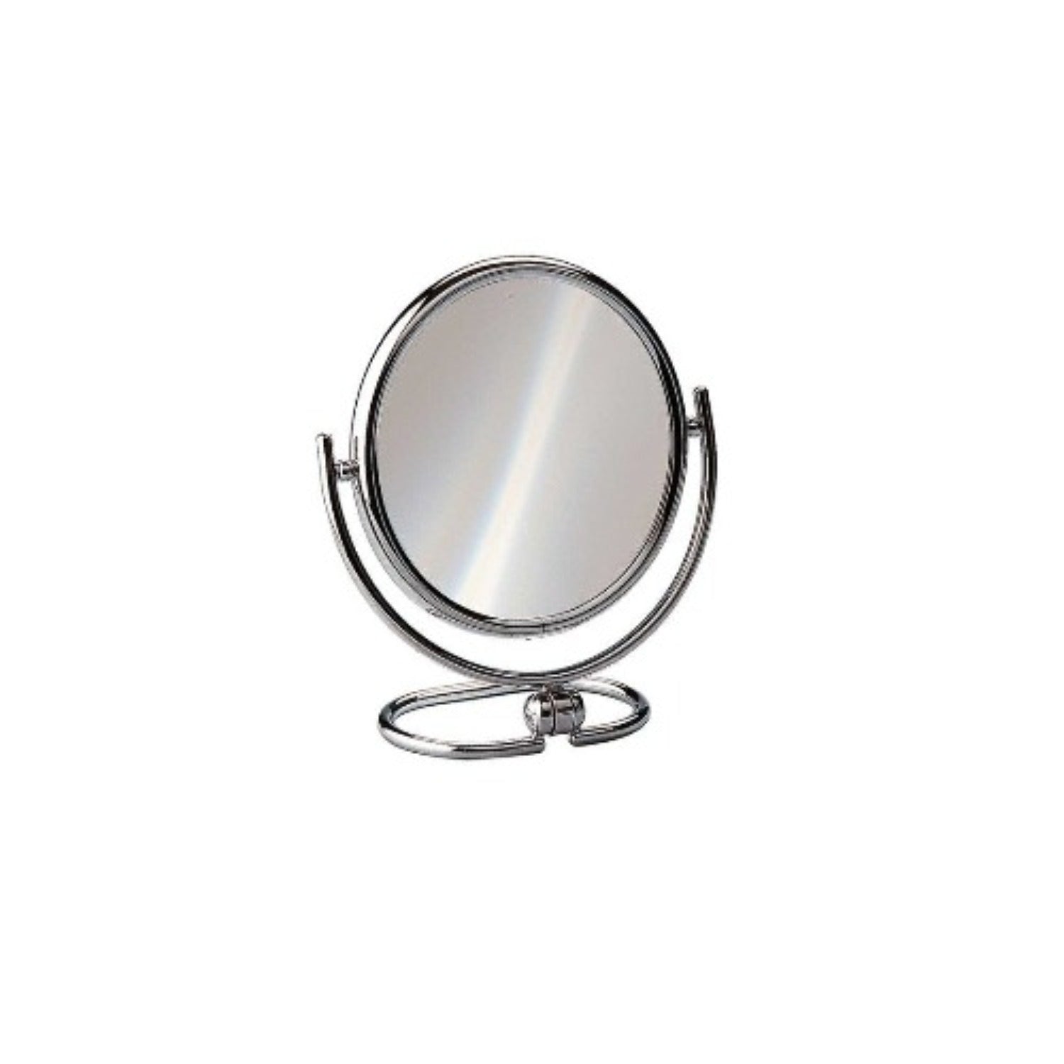 Portable Travel Mirror with Magnifying Glass - 6.5 Inch Compact Makeup Mirror for Perfect On-The-Go Grooming, Ideal for Travel, Home, and Hotel Use