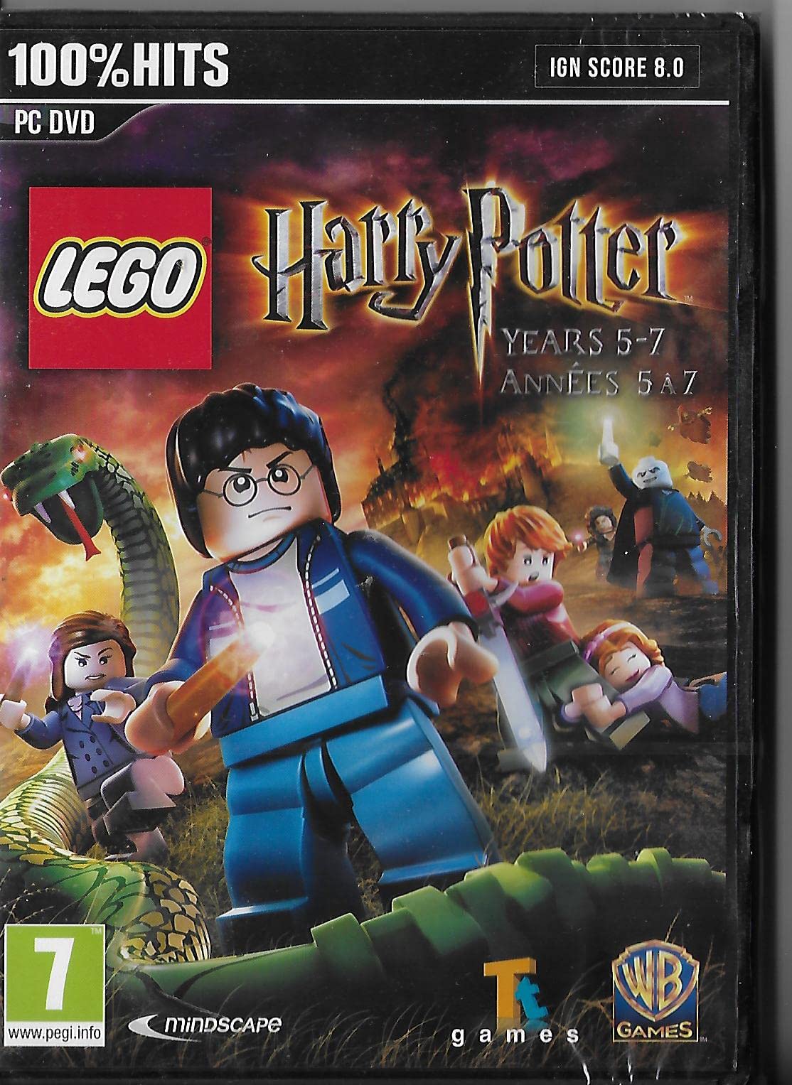 LEGO Harry Potter: Years 5-7 PC DVD Game | Official Warner Bros Wizarding World Adventure | Perfect for Harry Potter Fans & PC Gamers | Great for Family Game Nights & Potter-Themed Parties
