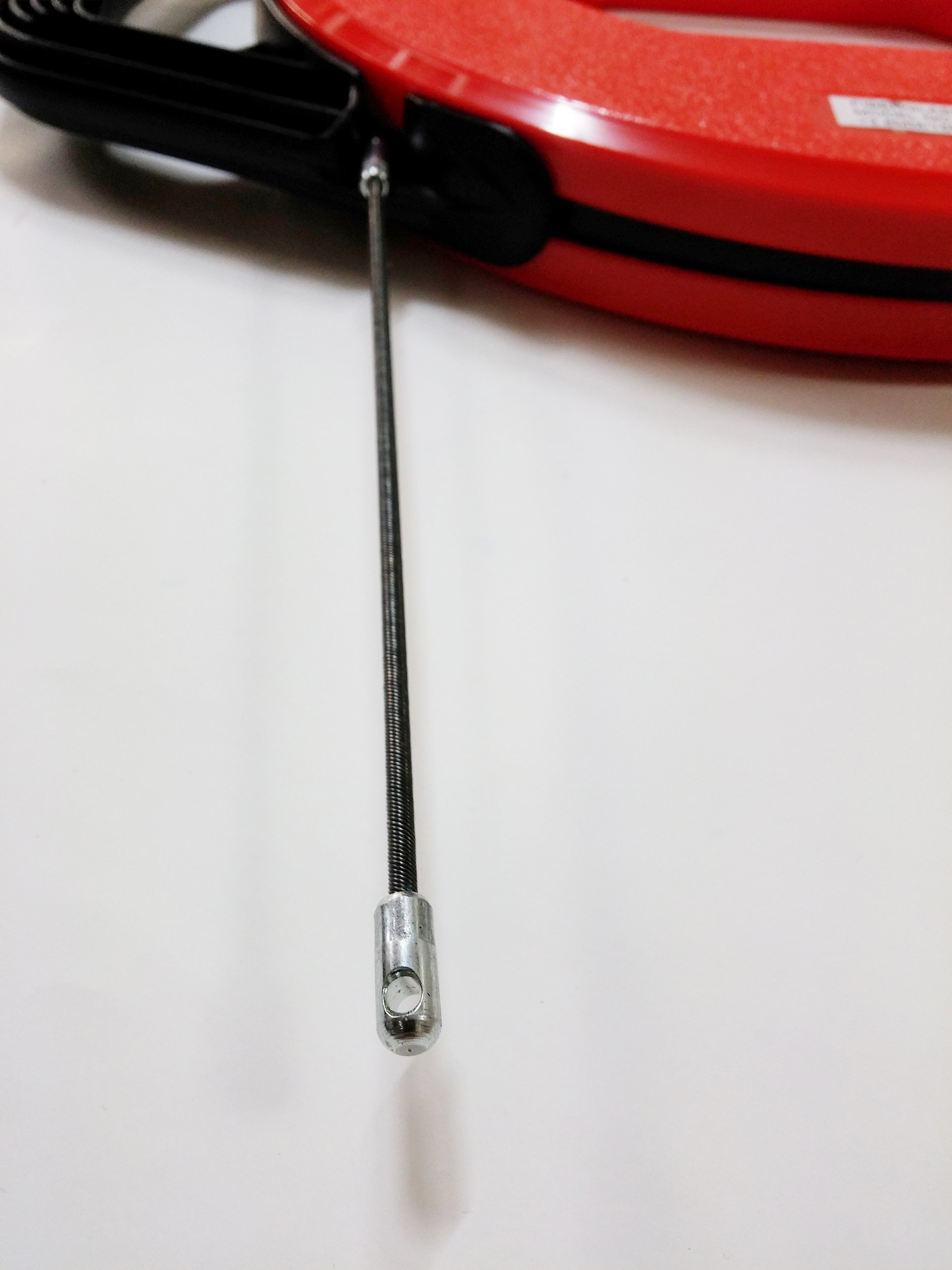 Fiberglass Fish Tape Cable Puller 150 ft - Heavy Duty Wire Pulling Tool for Electricians, DIY & Home Improvement Projects