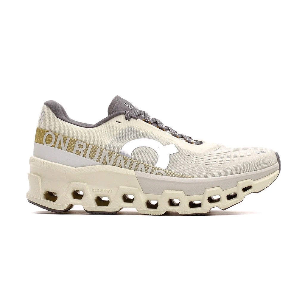 New Balance Women's Fresh Foam X Cloudmonster 2 Running Shoes in Cream - Lightweight & Cushioned for Road Running, Jogging, and Gym Workouts