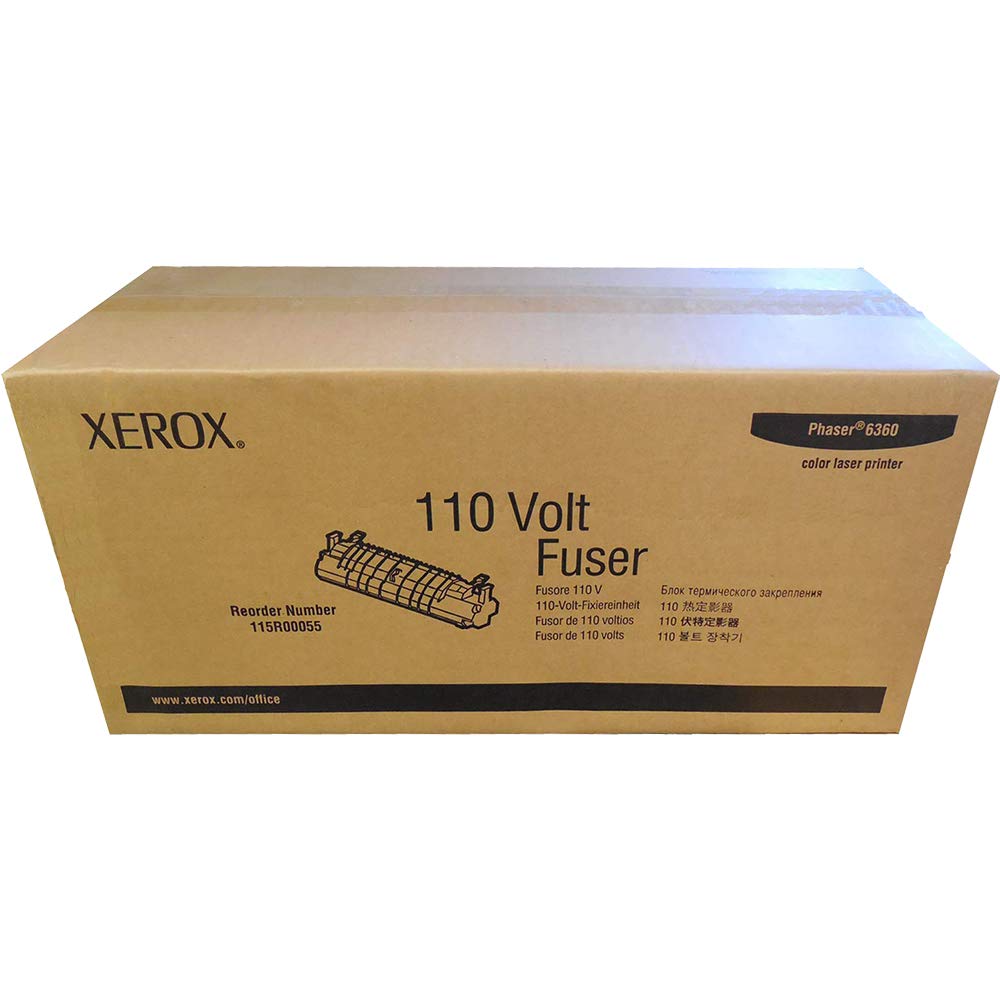 Xerox 110V Fuser Replacement for Phaser 6360 Printer - High-Quality Compatible Fuser Unit for Office & Home Printing | Perfect for Document Printing, Reports, and Business Materials