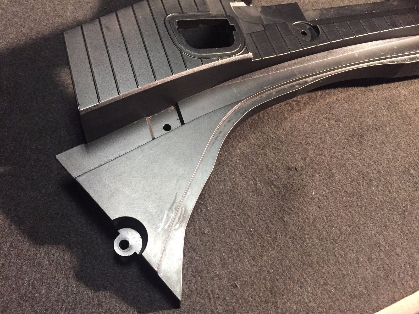 2002-2005 BMW E65 Right Rear Trunk Floor Cover Panel Trim OEM Replacement - Perfect for Interior Restoration & Car Detailing