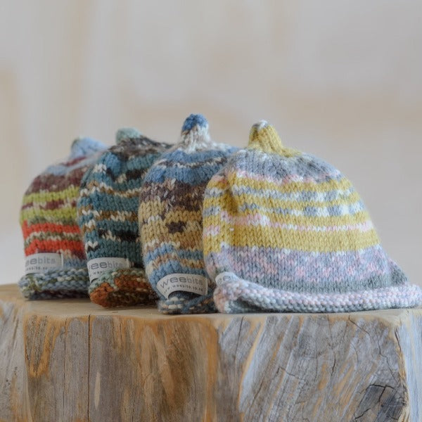 Stylish Multicolor Knit Beanies for Men & Women - Winter Warm Hats for Outdoor Activities, Skiing & Snowboarding