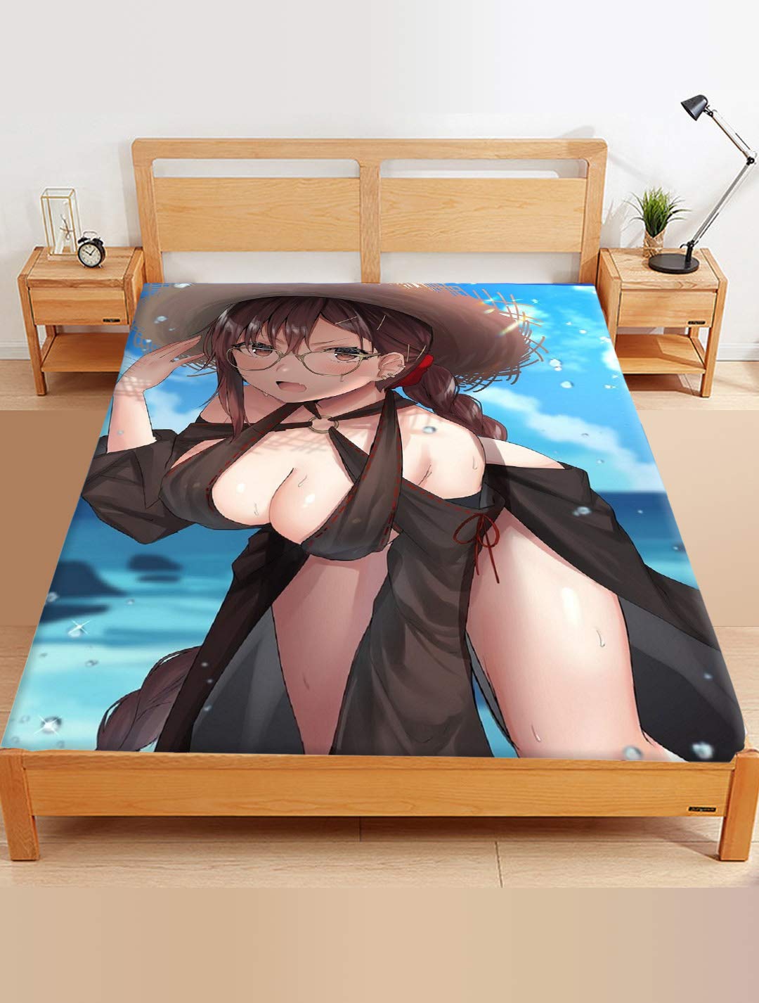 CTGVH Consort Yu FGO Fate Grand Order Fou (SSQSeeker) Anime Flannel Bed Sheet 150x200cm - Soft Japanese Anime Bedding for Fans, Perfect for Cosplay, Gaming Room Decor & Anime Themed Bedrooms