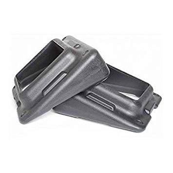 Element Fitness Slanted Step Risers - Adjustable Aerobic Workout Platform for Step Training, Home Gym & Cardio Exercises (2 Pack) - Perfect for HIIT, Yoga & Group Fitness Classes