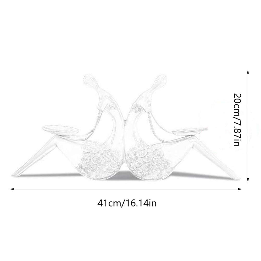 Nordic Resin Bookends with Candle Holder - Stylish Desk Organizer for Books, Office & Home Decor - Perfect for Shelves, Study & Workspace (Black)