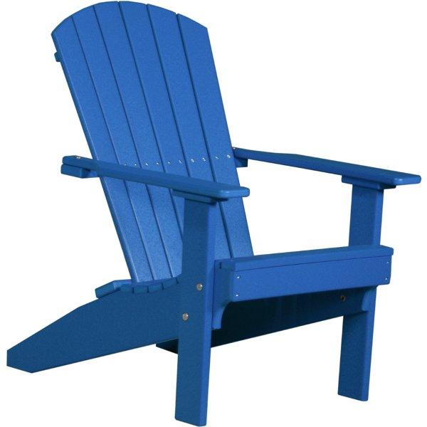 Premium Lakeside Adirondack Chair - Comfortable Outdoor Patio Furniture for Relaxing by the Water - Perfect for Backyards, Gardens, and Beachfronts