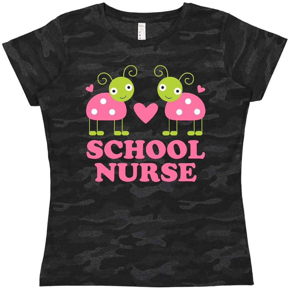 Inktastic School Nurse Appreciation Gift - Comfortable Women's T-Shirt for Medical Professionals | Perfect for Nurses Week, Retirement & Thank You Gifts