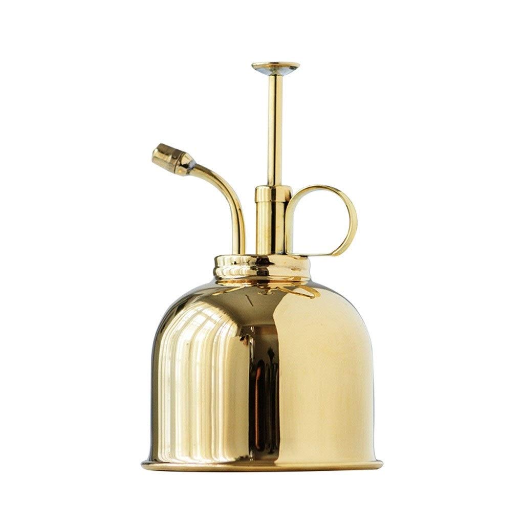 Vintage Brass Watering Can 300ml for Home & Garden Plants - Elegant Plant Care