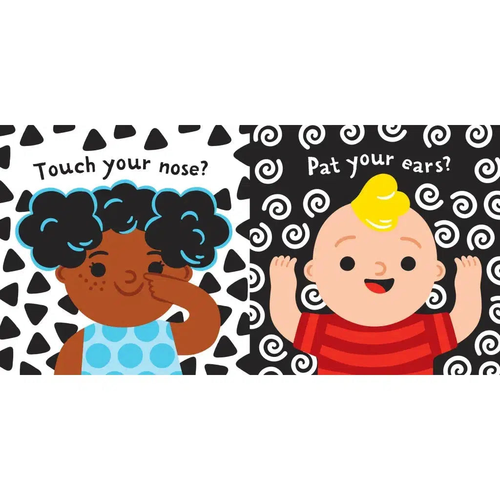 Indestructible Baby Books - High Contrast Sensory Books for Infants - Touch & Feel Interactive Learning - Perfect for Early Development & Playtime