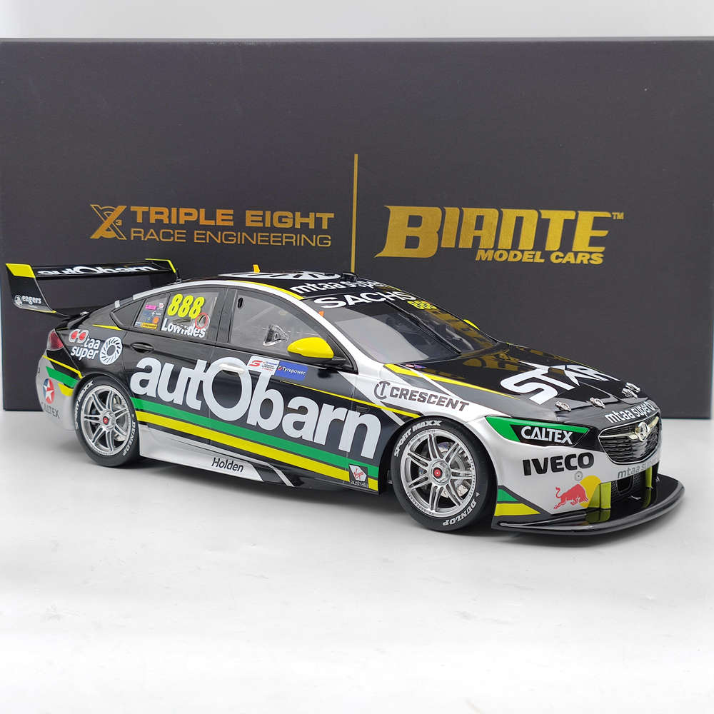 1/12 Scale Holden ZB Commodore 2018 Tyrepower Tasmania Winner #888 Resin Model Car - Collectible Toy Gift for Car Enthusiasts - Perfect for Display, Racing Fans, and Gifts