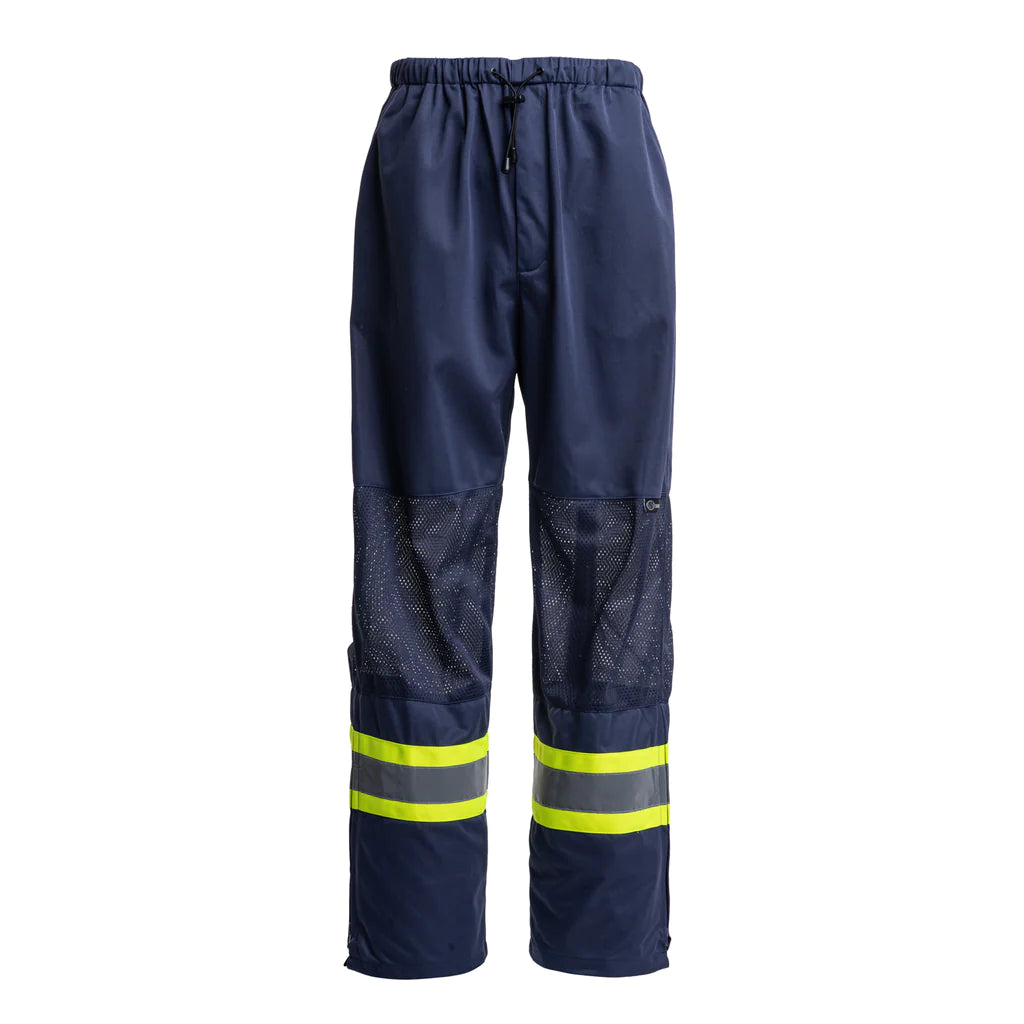 High Visibility Traffic Mesh Pants - Ground Force TB01 - Reflective Work Pants for Construction, Road Workers & Safety Professionals