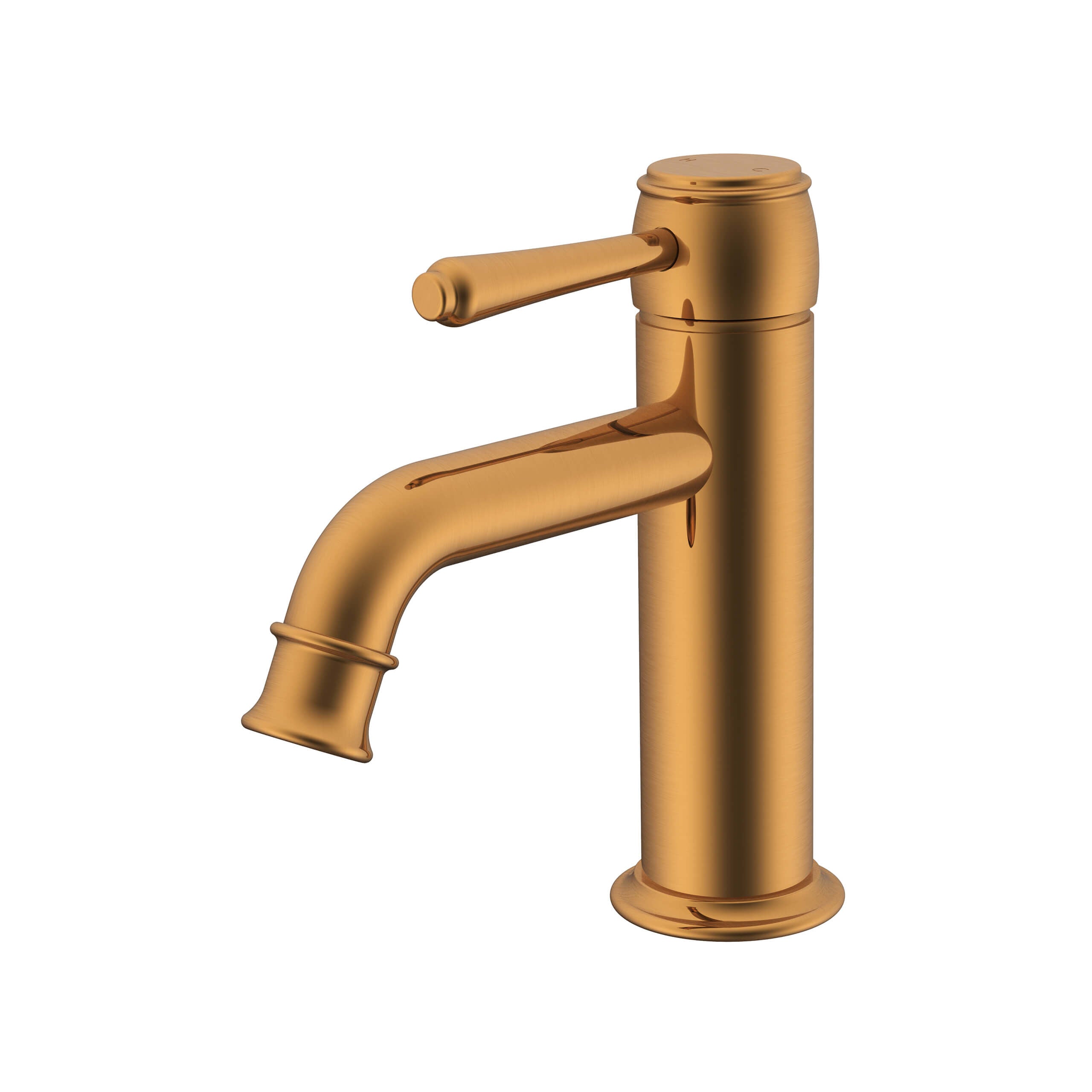 ADP Eternal Basin Mixer Faucet - Brushed Brass Finish for Bathroom Sink - Perfect for Modern and Vintage Home Decor, Ideal for Powder Rooms and Master Bathrooms