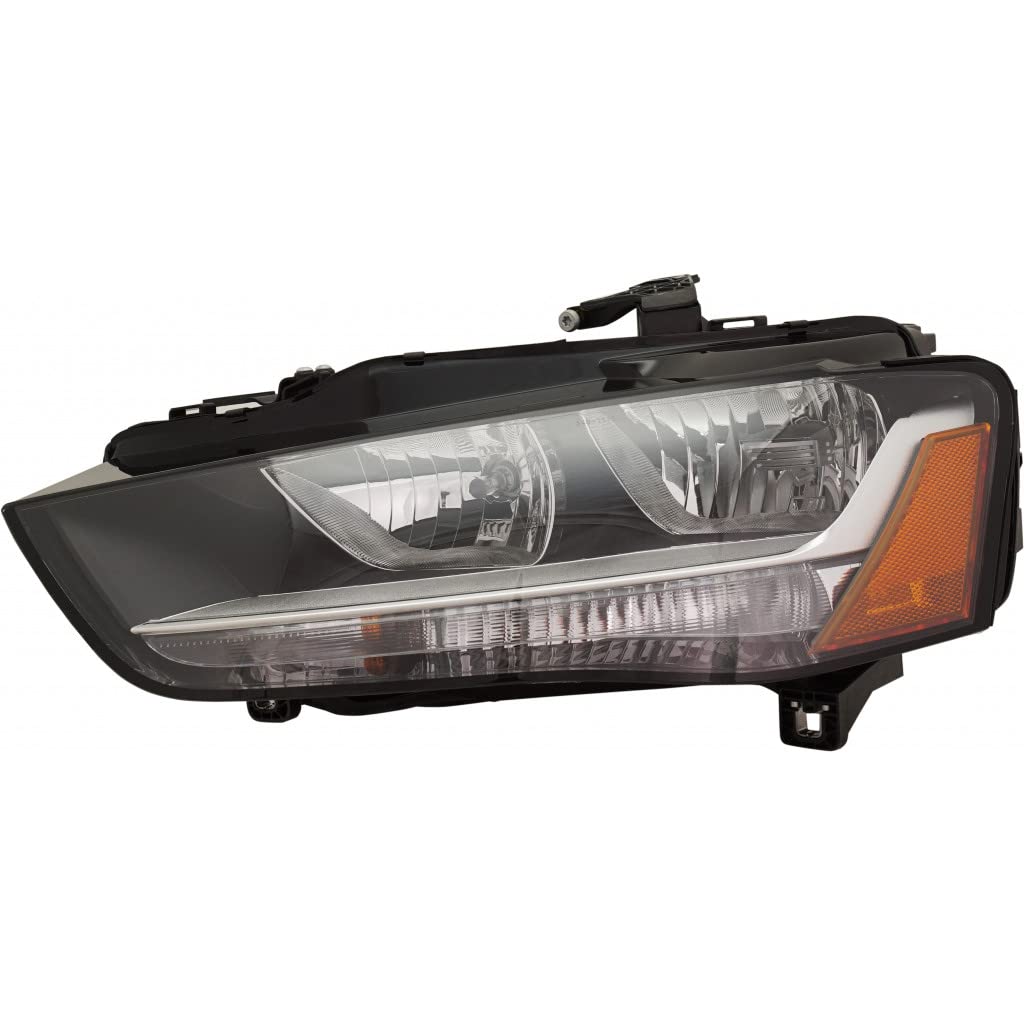 Audi A4 Allroad & A4 Quattro Headlight Assembly Left Driver Side 2013-2016 - Compatible with Sedan & Wagon Models | OEM Part #8K0941003AD, AU2502175 | Perfect for Night Driving & Foggy Conditions