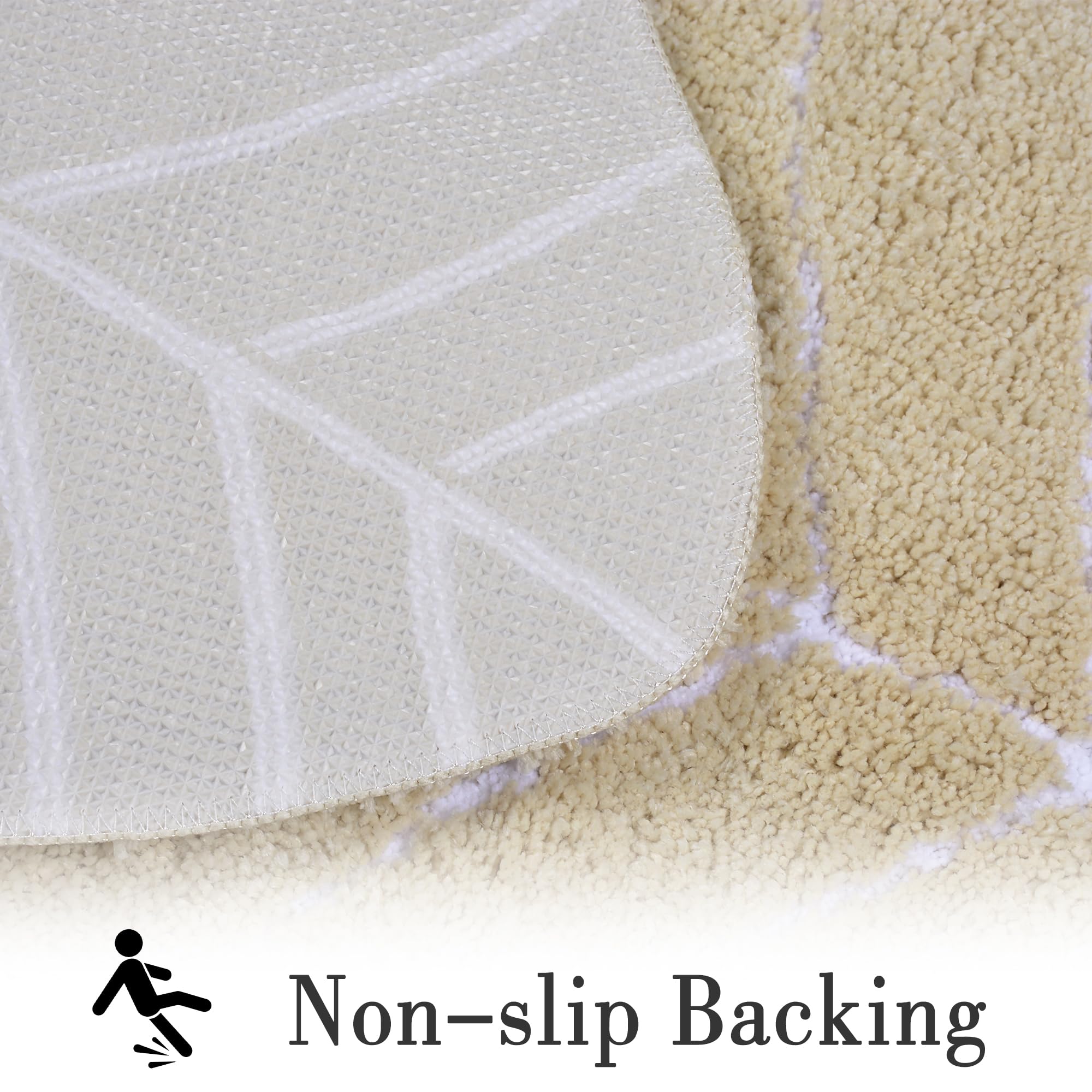 Kids' Cute Leaf-Shaped Doormat - Super Absorbent Microfiber Bath & Front Door Mat - 19.7