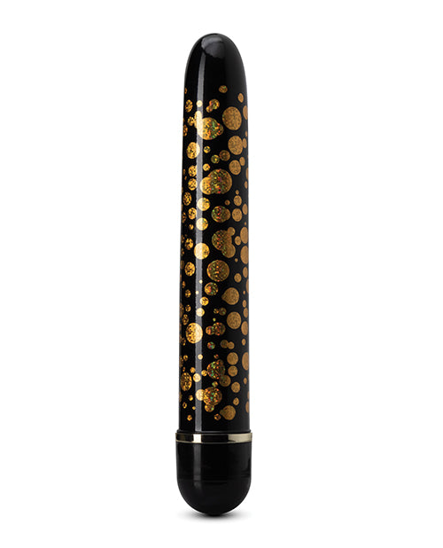 Blush The Collection Rise & Sparkle Slim Vibe Black - Elegant Slim Vibrator for Women, Perfect for Solo Play & Couples Intimacy