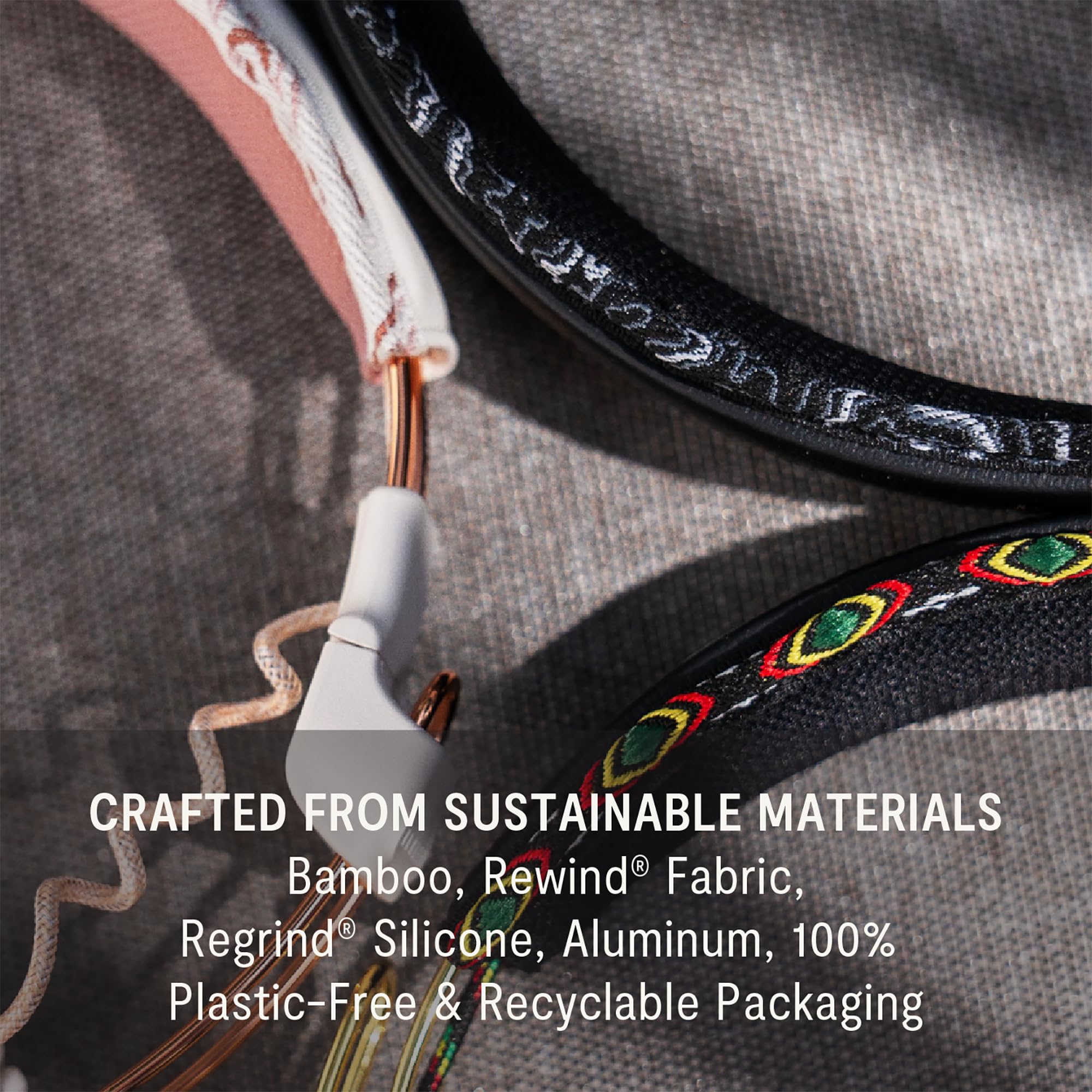House of Marley Positive Vibration Over-Ear Wireless Bluetooth Headphones - 34 Hours Playtime, Built-in Mic, Noise Isolation, Eco-Friendly Materials (Copper) - Perfect for Travel, Workouts & Home Listening