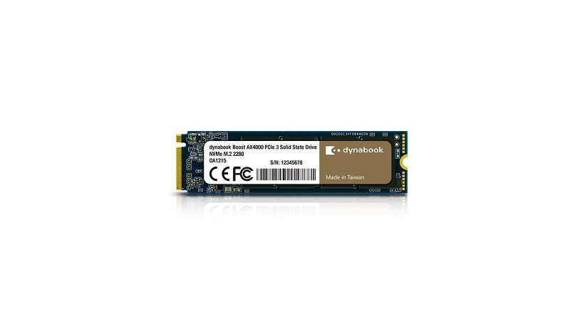 Dynabook Boost AX4000 M.2 2280 PCIe NVMe Gen3x4 SSD - High Speed Internal Solid State Drive for Laptop & Desktop PC - Perfect for Gaming, Video Editing & Fast Boot Times