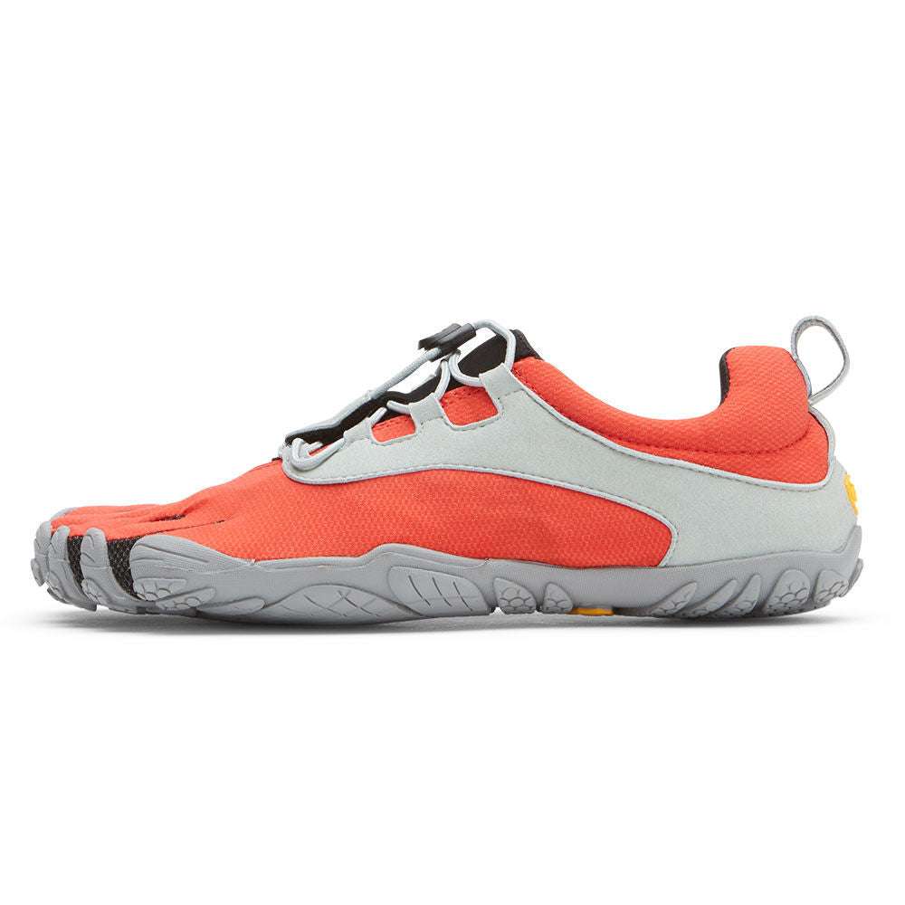 Vibram Women's V Run Retro Running Shoes - Lightweight & Durable for Trail & Road Running - Red, Black, Grey - Perfect for Jogging, Gym & Outdoor Activities