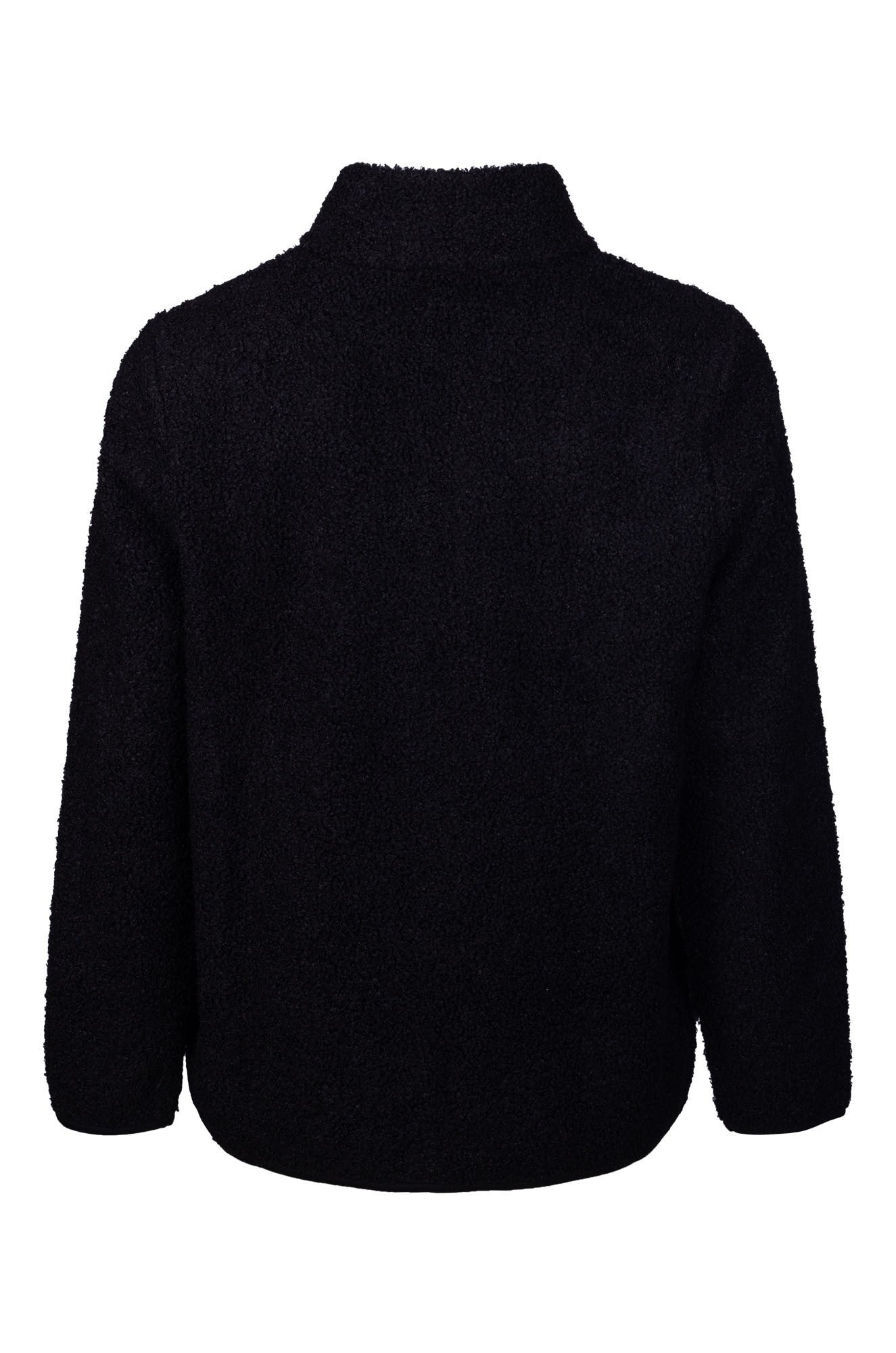 Bonded Fleece Jacket for Men & Women - Warm Winter Outerwear | Black Color | 3431B1 | Perfect for Hiking, Camping & Outdoor Activities